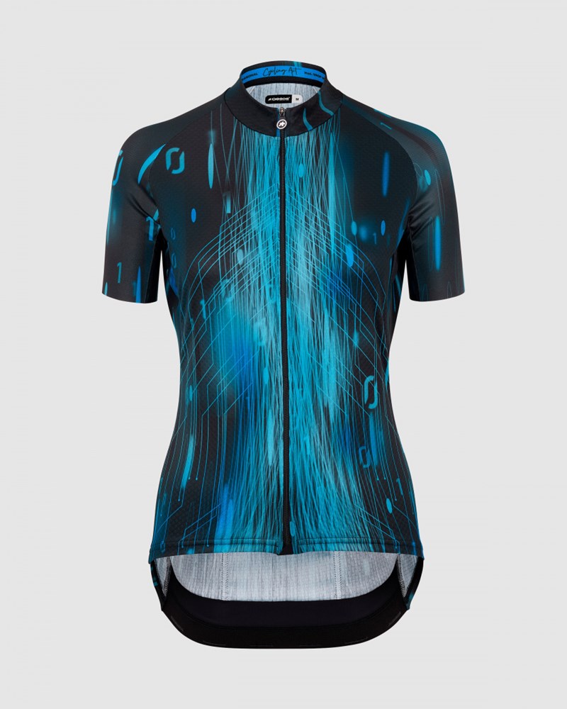 Women's UMA GT Jersey C2 - Cyber Blue Drop Head