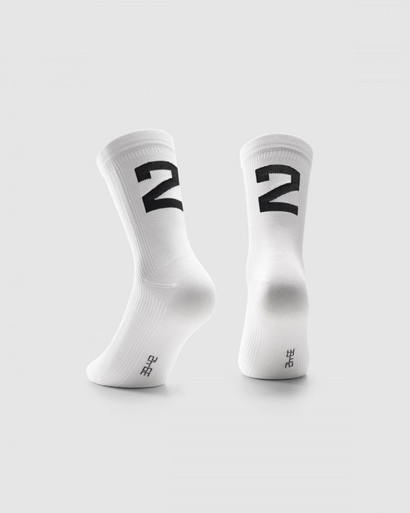 Poker Socks 2 - Holy White