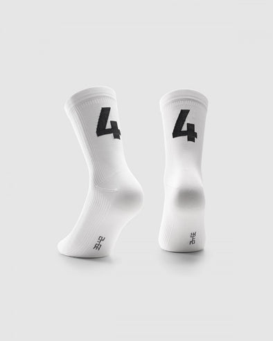 Poker Socks 4 - Holy White