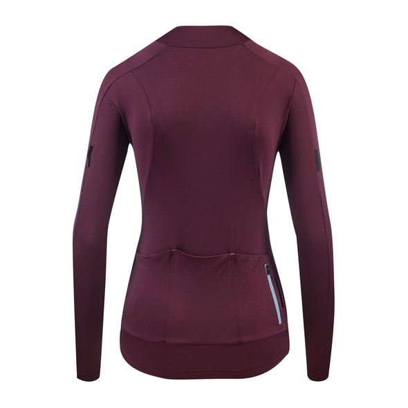 Black Cherry Ultralight Long Sleeve Women's Jersey