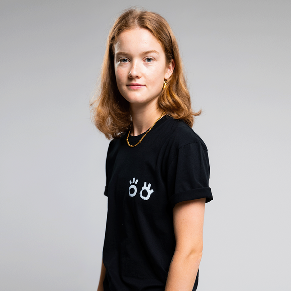 Unisex Inactivewear Crew Tee - Maxime Black