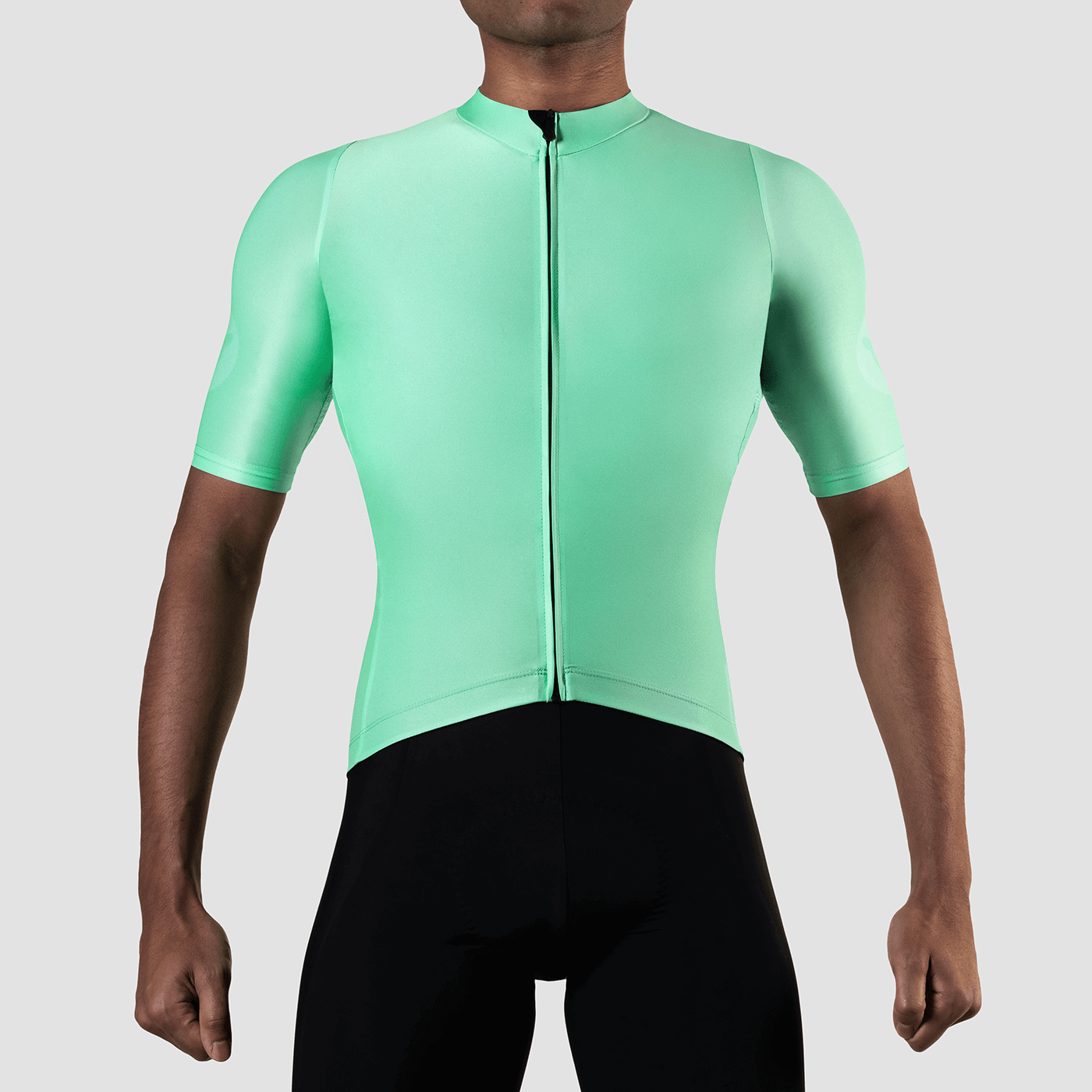 Men's Team Jersey - Block Neon Green