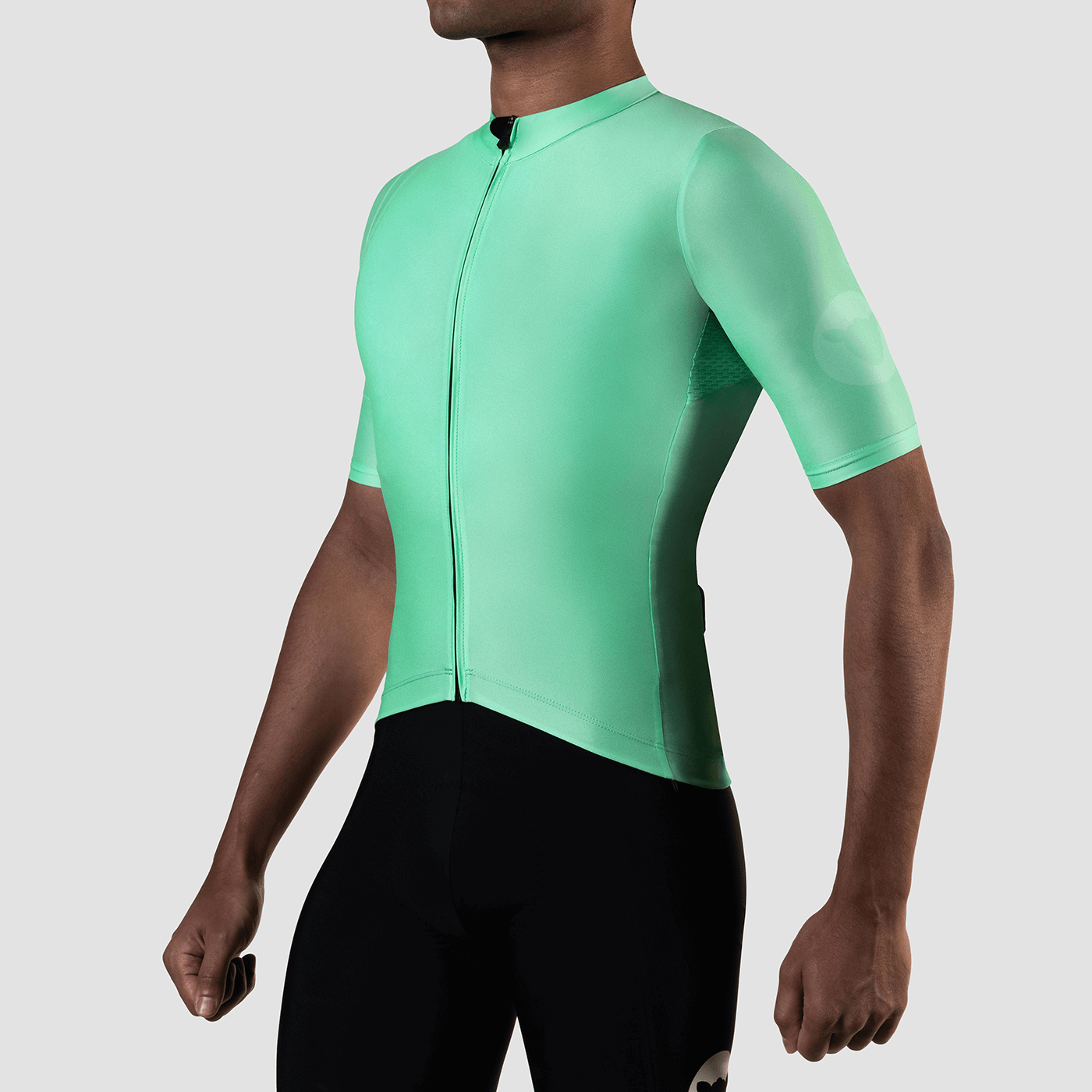 Men's Team Jersey - Block Neon Green