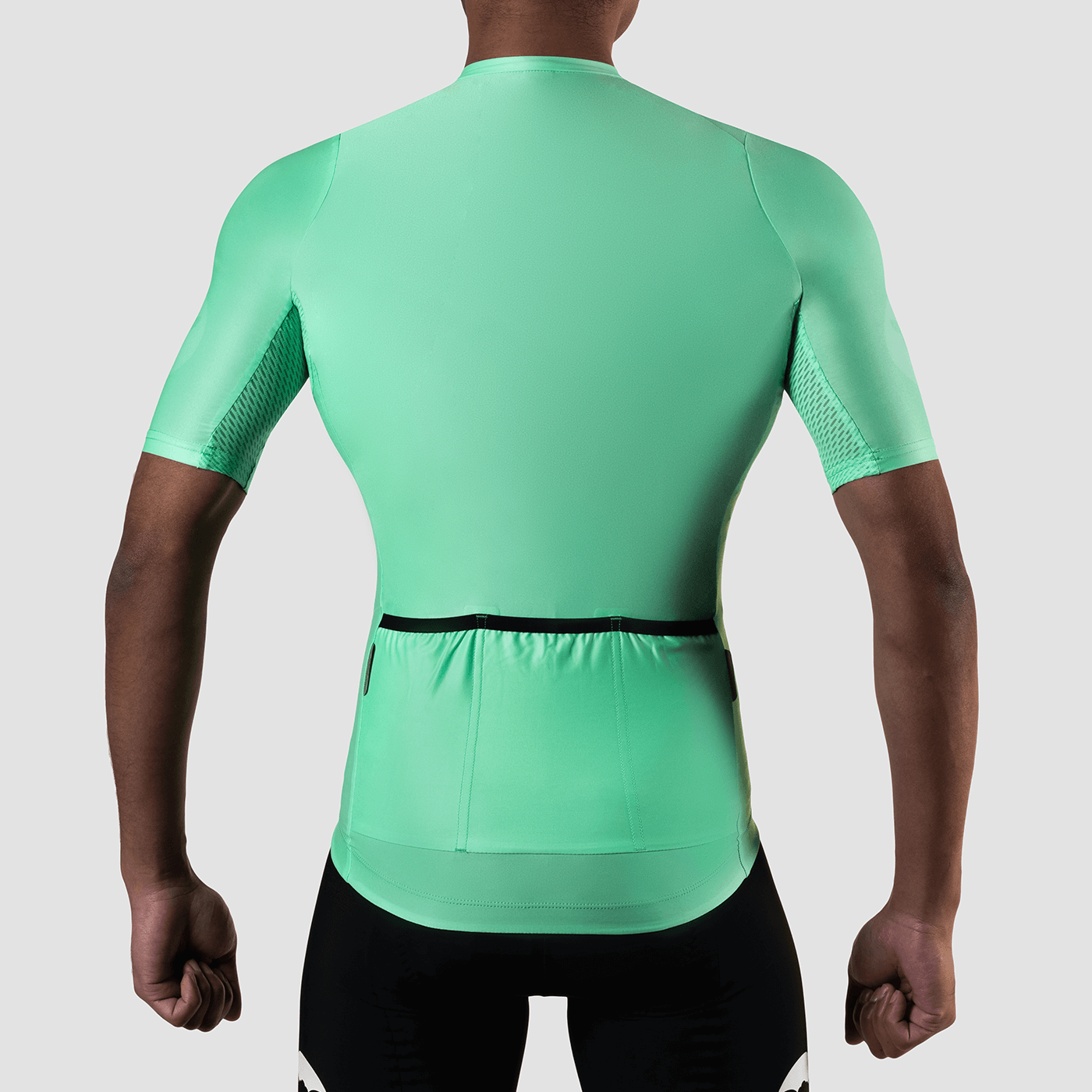 Men's Team Jersey - Block Neon Green