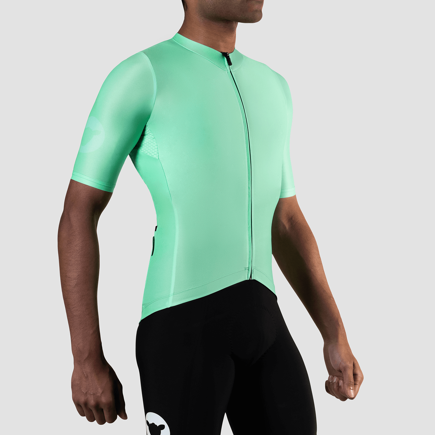 Men's Team Jersey - Block Neon Green