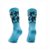 Monogram Sock Evo - Hydro Blue
