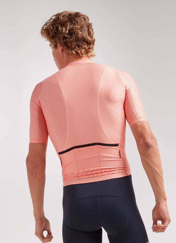 Men's Essentials Team Jersey - Coral Moire