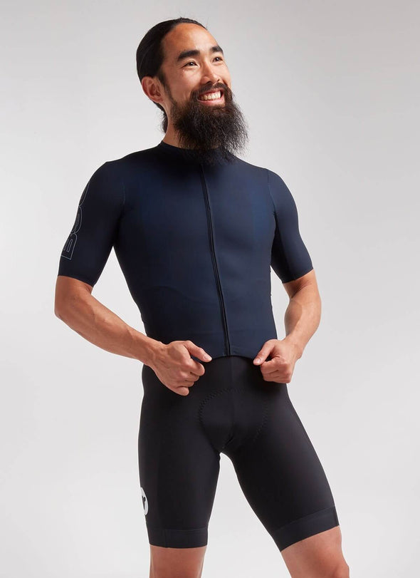 Navy Blue Racing Climber Men's Jersey