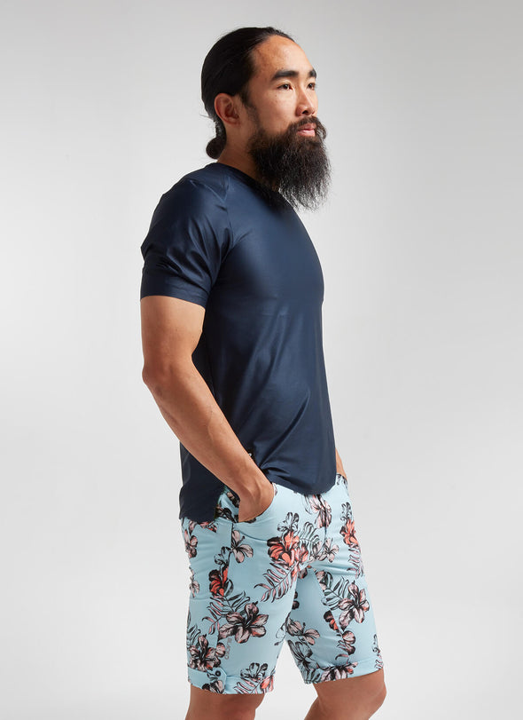 LTD Aloha Tech Tee - Navy