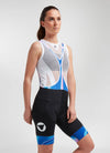 Women's Essentials Tour LTD Bib - Azure Synth