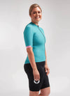 Teal Lines LuxLite WMN Women's Jersey