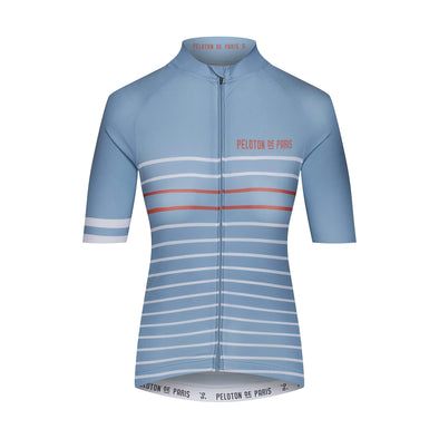 Blue Stone Cantaloupe Classic Stripe Domestique Women's Jersey