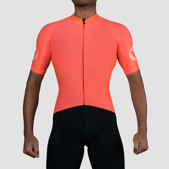 Men's Team Jersey - Neon Orange