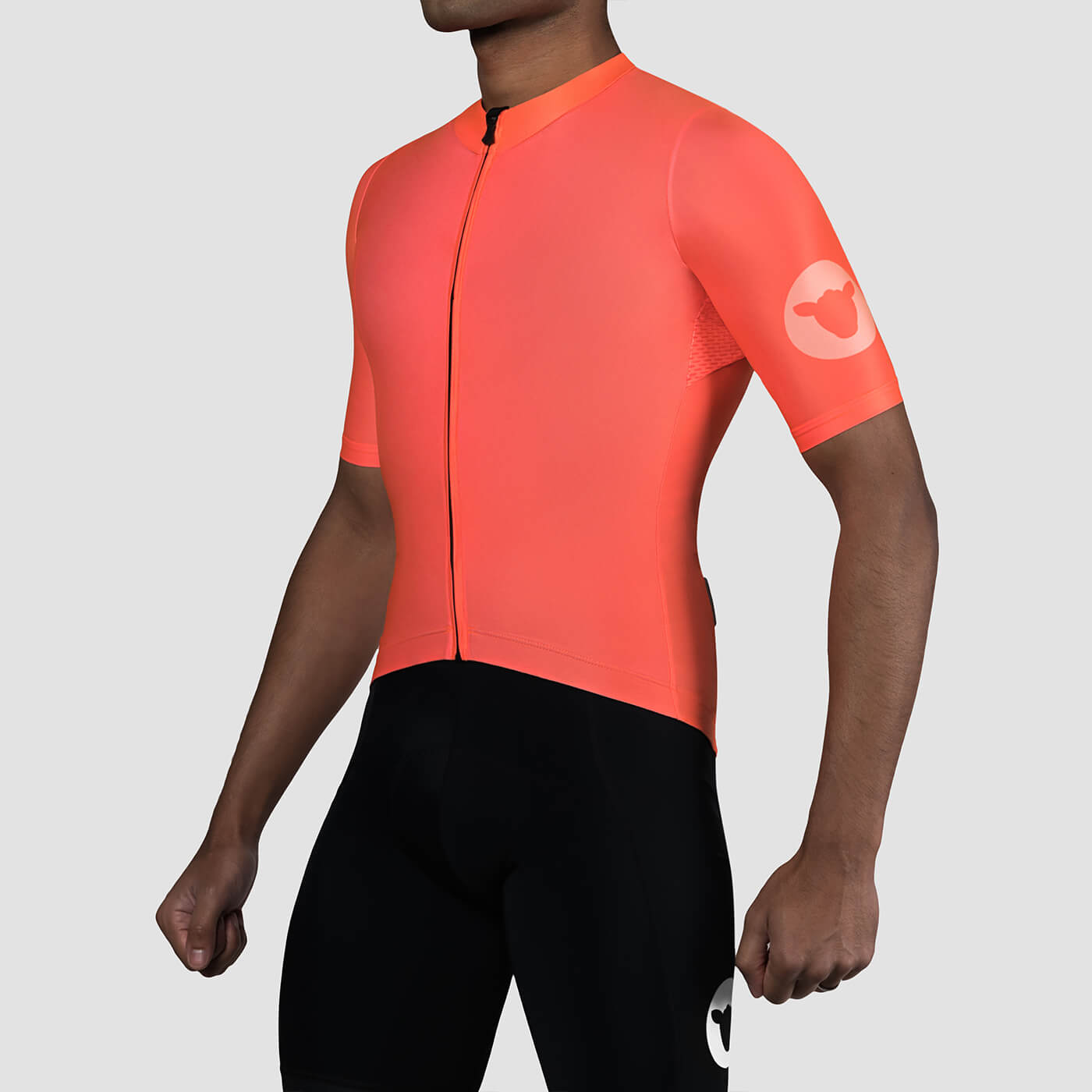 Men's Team Jersey - Neon Orange