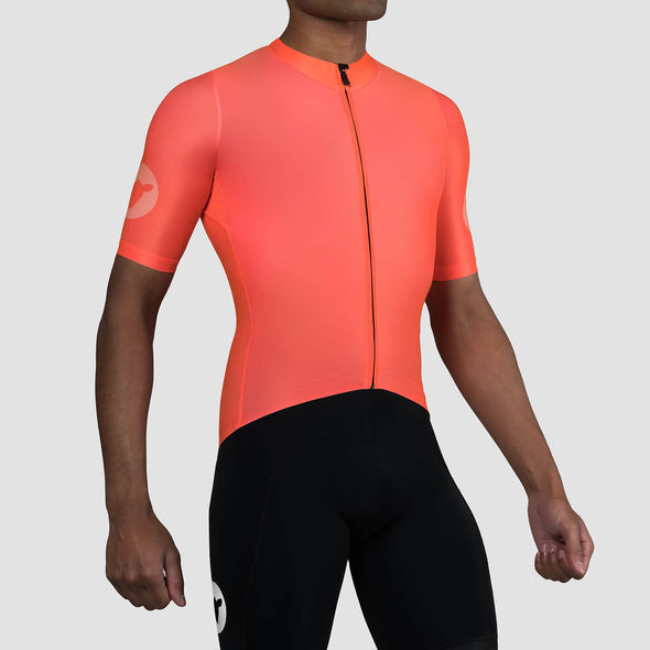 Men's Team Jersey - Neon Orange