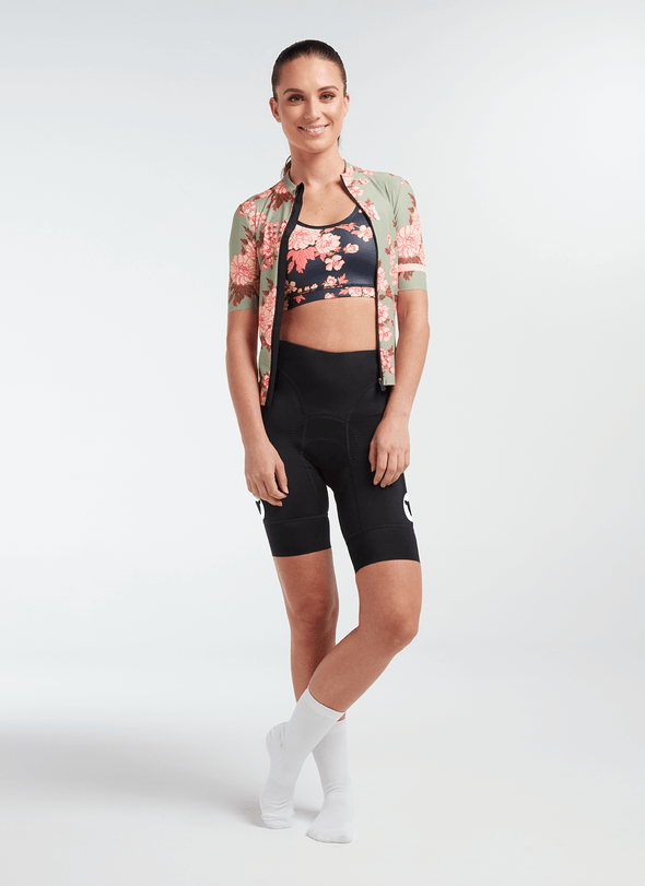 Women's WMN Crop - Navy Gardenia