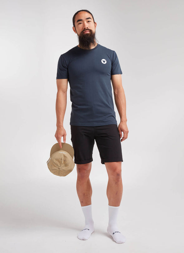 Navy Logo Men's Crew Tee