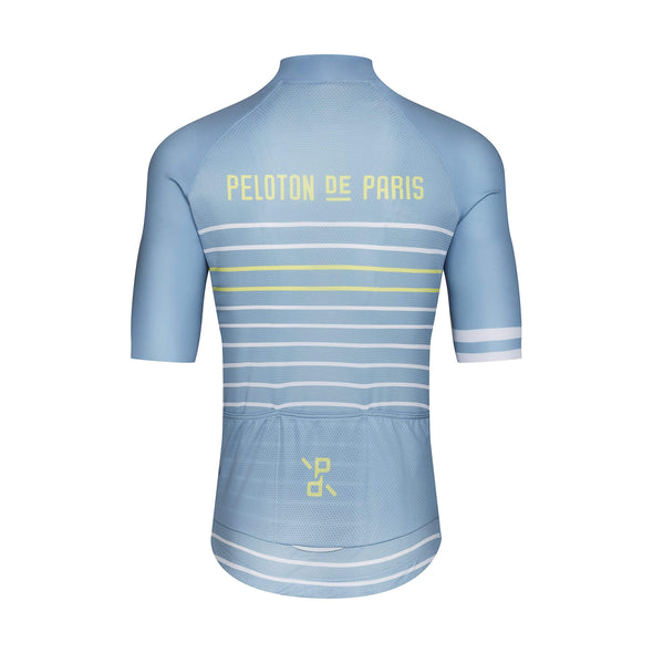 Blue Stone Pineapple Classic Stripe Domestique Men's Jersey