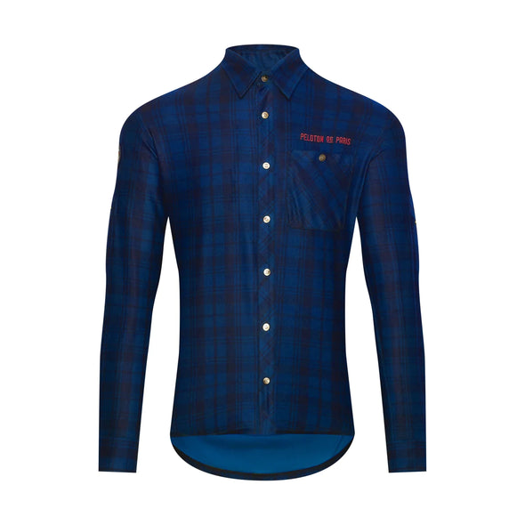 Atlas Gravel Shirt - Blue Tartan