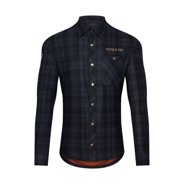 Atlas Gravel Shirt - Grey Tartan