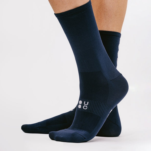 Navy Blue Mono Summer Socks