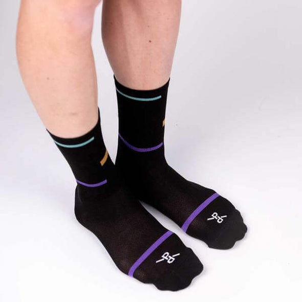 Black Laser PLTN Socks