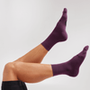Essentials Crew Socks - Italian Plum