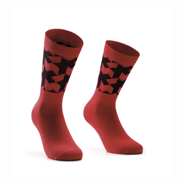Monogram Sock Evo - Vignaccia Red