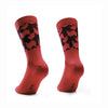 Monogram Sock Evo - Vignaccia Red