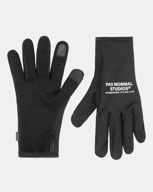 Logo Transition Gloves - Black