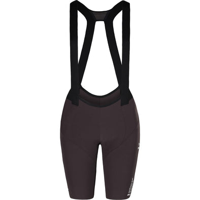 Heavy Dark Brown Chroma Women's Bib Short