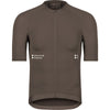 Men's Mono Short Sleeve Jersey - Mid Dark Brown