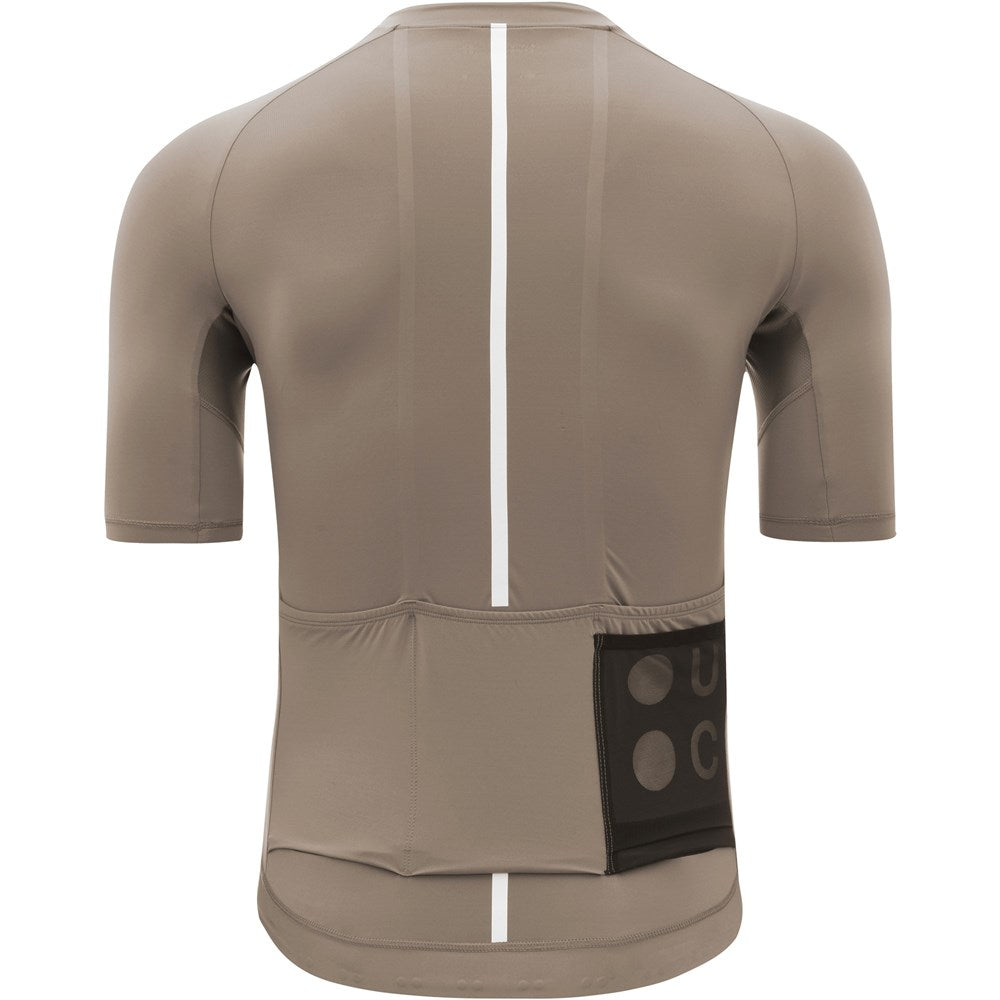 Men's Mono Short Sleeve Jersey - Portobello Grey