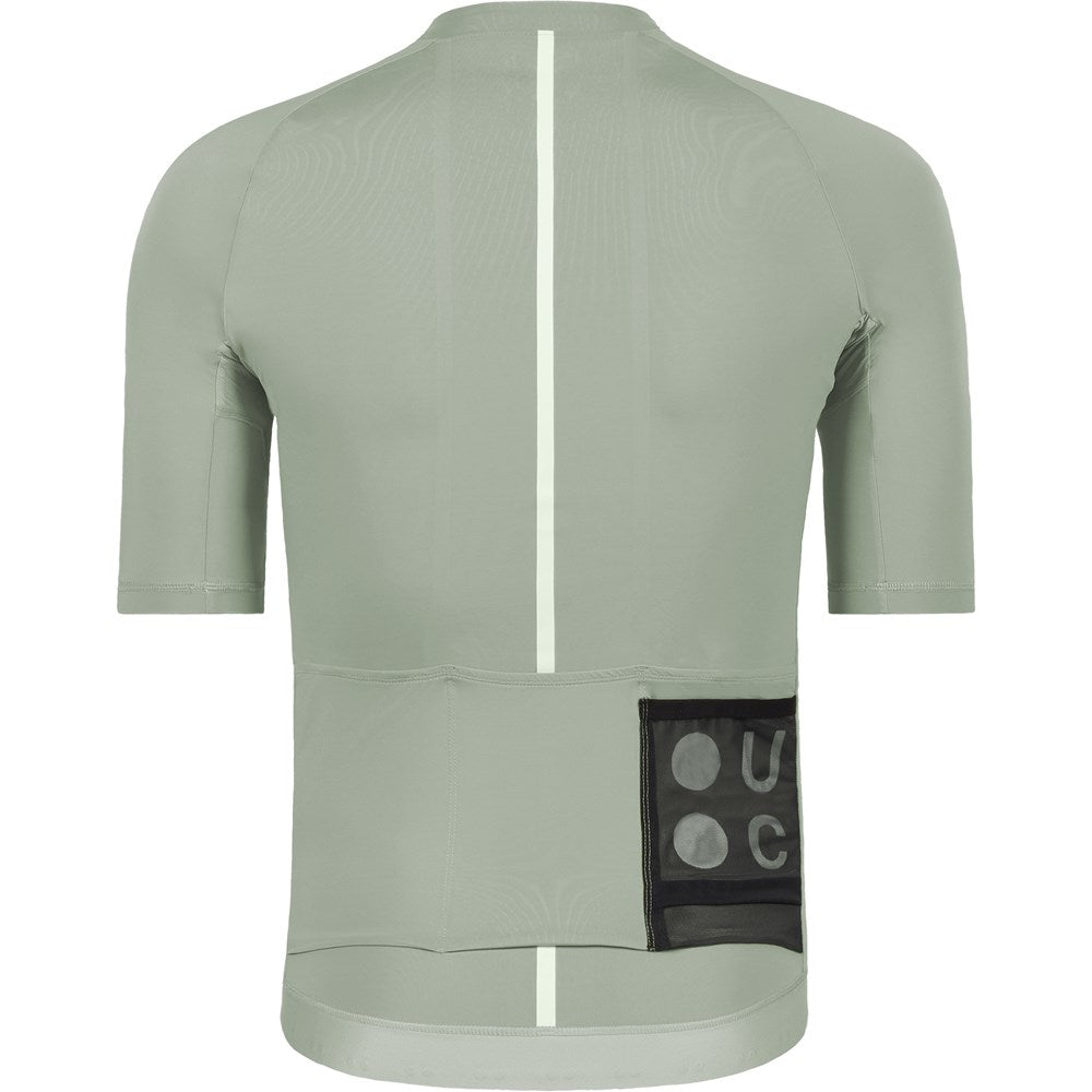 Men's Mono Short Sleeve Jersey - Sage Grey