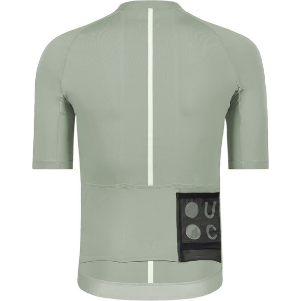 Sage Grey Mono Short Sleeve Men's Jersey