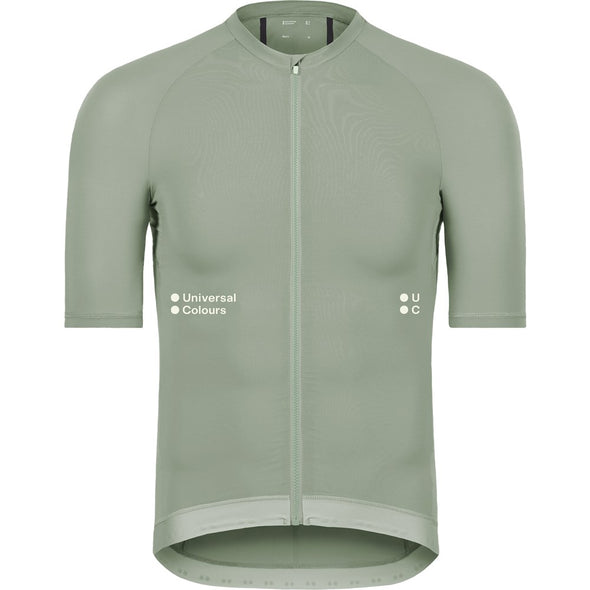 Sage Grey Mono Short Sleeve Men's Jersey