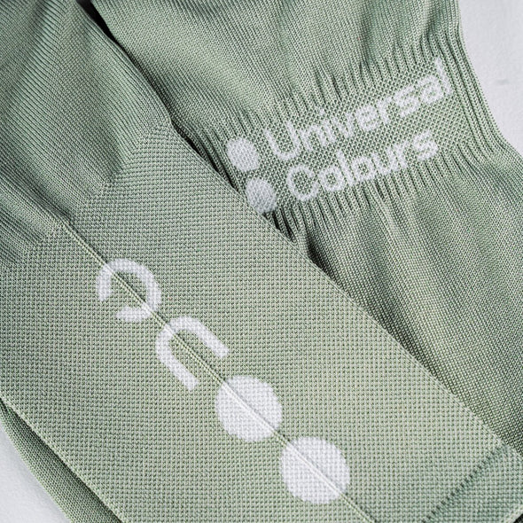 Sage Green Mono Summer Socks