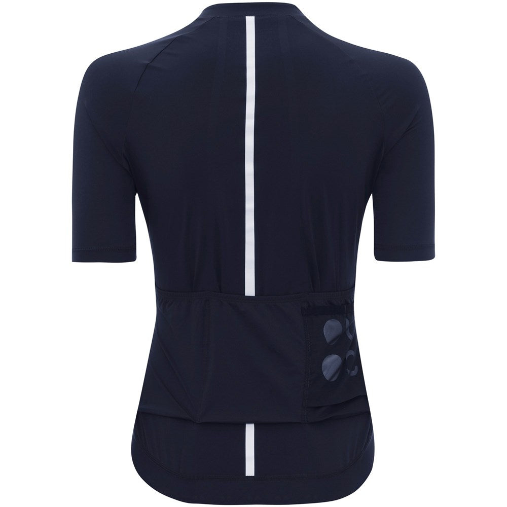 Women's Mono Short Sleeve Jersey - Navy Blue