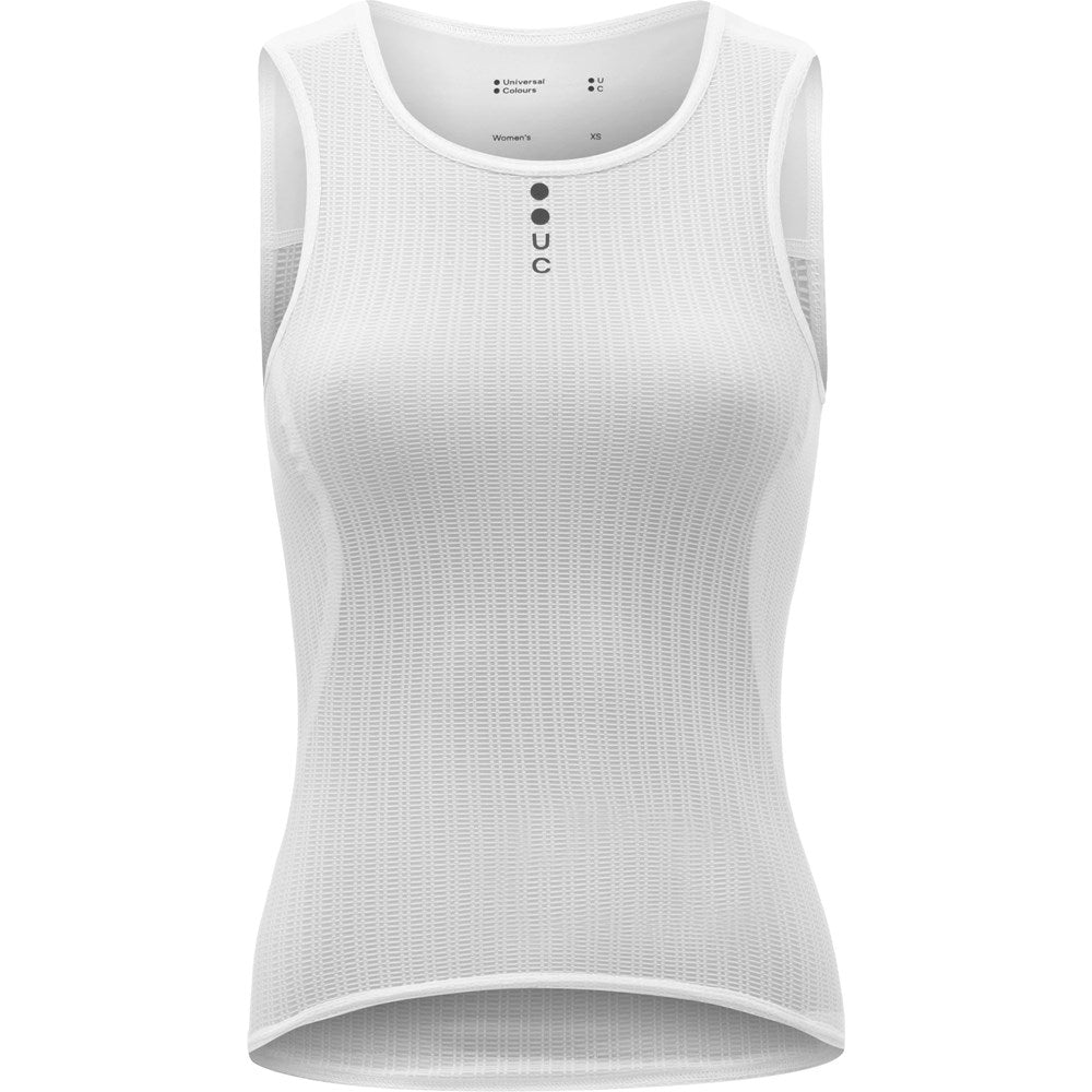 Women's Mono Sleeveless Base Layer - White