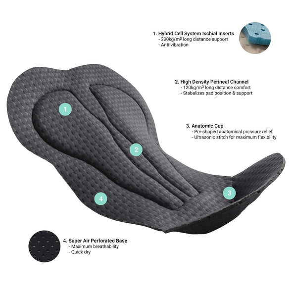 Black Signature Men's Bib