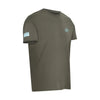Men's Bike T-shirt Embroidered - Khaki