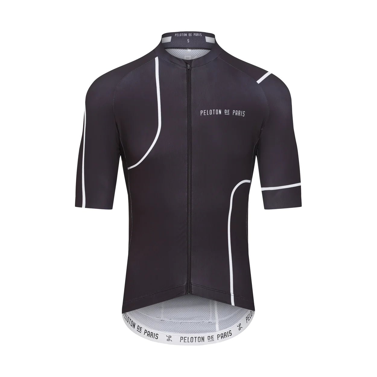 Men s TRON DOMESTIQUE JERSEY SS BLACK Velo Velo Singapore