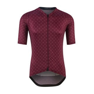 Men's Ultralight Jersey - Geo Black Cherry