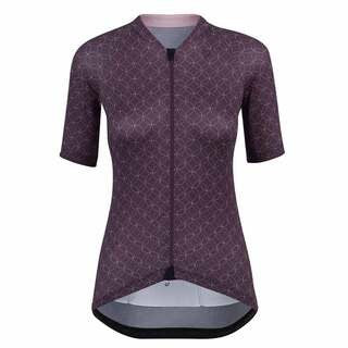 Women's Ultralight Jersey - Black Cherry Geo