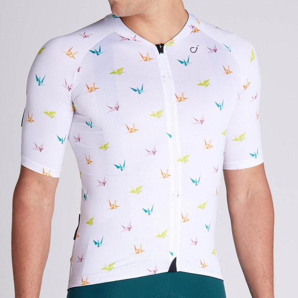 White Origami Ultralight Men's Jersey