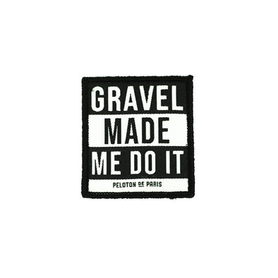 Gravel made me do it - Velcro Patch