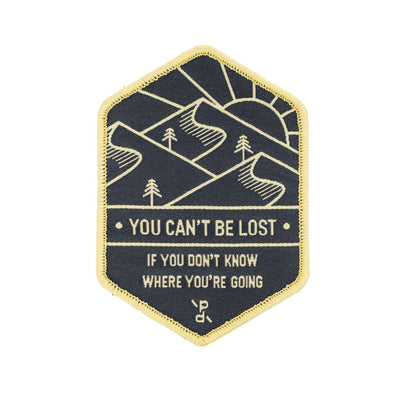 You can't be lost - Velcro Patch