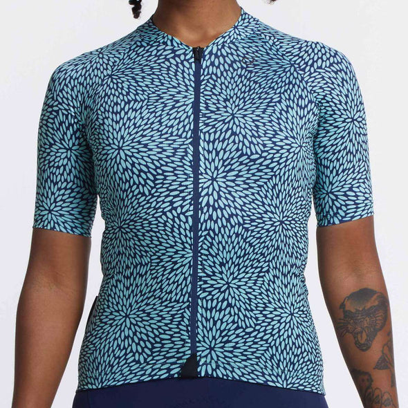 Navy Mint Flora Ultralight Women's Jersey