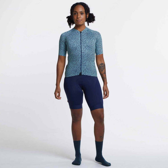 Navy Mint Flora Ultralight Women's Jersey