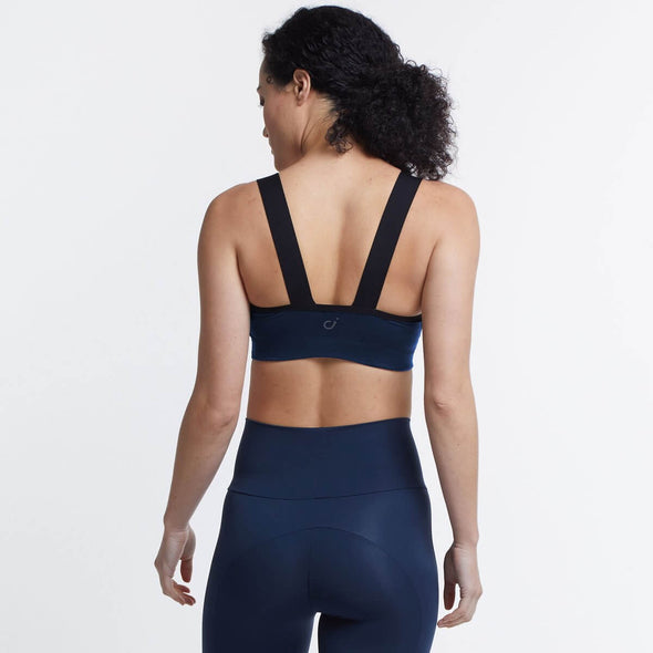 Navy Luxe Women's Bra